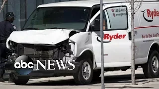 10 dead, others injured after van hits pedestrians in Toronto