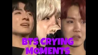 BTS CRYING MOMENTS