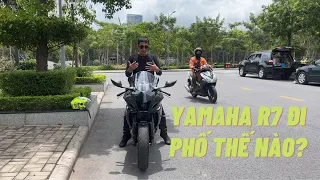 Yamaha R7 chạy phố thế nào?