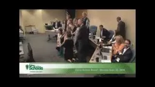 School Board Meeting - September 22nd, 2014