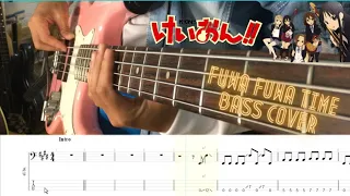 Fuwa Fuwa Time - K-On!  (Bass Cover + TABS)