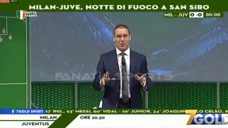 O MIO DIO CRUDELI PICCHIA CHIRICO PER IL RIGORE NON DATO A HIGUAIN IN MILAN JUVENTUS🔥🔥