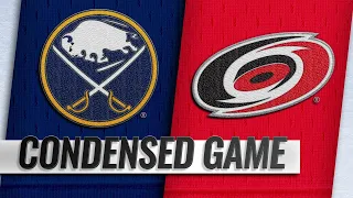 01/11/19 Condensed Game: Sabres @ Hurricanes