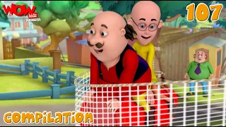 Motu Patlu Bahasa Indonesia | Kompilasi 96 | Cerita Animasi Lucu | WowKidz Indonesia | #spot