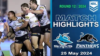 NRL 2024 | Cronulla-Sutherland Sharks v Penrith Panthers | Full Time Highlights