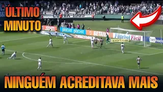 ELE FEZ O GOL NO ÚLTIMO LANCE DO JOGO... QUANDO NINGUÉM ACREDITAVA MAIS