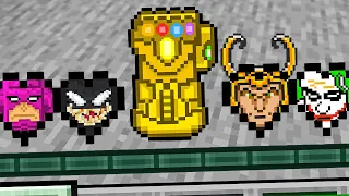 Minecraft but I have SUPER VILLAIN Hearts!