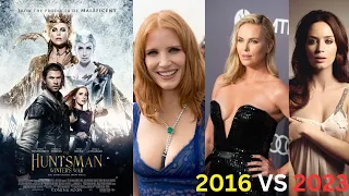 The Huntsman Winter's War movie cast now and then|| before and after|| Waao Scenes