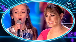 VERA tiene 10 años, es RUSA y canta en ESPAÑOL para CONQUISTARNOS | Los Castings 5 | Idol Kids 2020