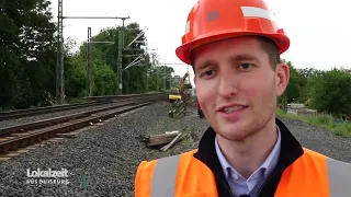 Als LSW haben wir wichtige Aufgaben im Gleisbau der DB zwischen Dinslaken und Voerde übernommen! 🚧🚆