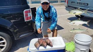 How to Limit on Snapper at the SKYWAY  Fishing Pier! + Spanish, Pompano & Tarpon