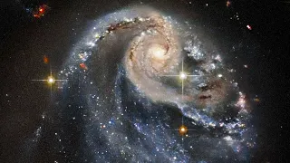 Hubble captures interacting galaxies!