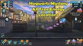 All Free Energy Locations Hogwarts Mystery