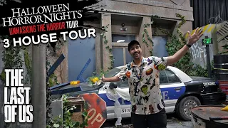 Halloween Horror Nights LIGHTS ON Haunted House Tour! Unmasking The Horror 2023