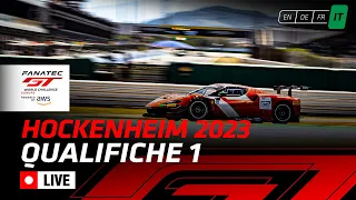 LIVE | Qualifying 1 | Hockenheim | Fanatec GT World Challenge Europe Powered by AWS (Italian)