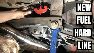 Making 240Z hard fuel lines for the ITB EFI (the difficult way)