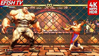 Abigail vs Vega (Hardest AI) - Street Fighter V | PS5 4K 60FPS