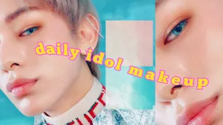 DAILY IDOL MAKEUP 👼✨ kpop inspired look 💖 MISSHA x LINE Eyeshadow - YESSTYLE Beauty Tutorial