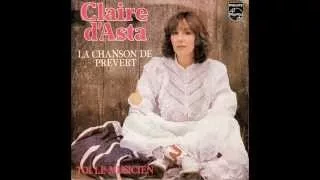 Claire D'asta - La chanson de prévert (vinyl)