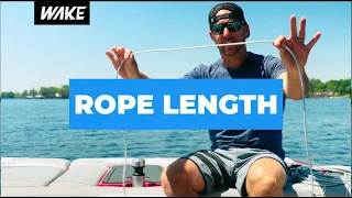 Setting the Correct Rope Length