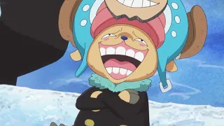 Robin's reaction to Franky in Chopper's body