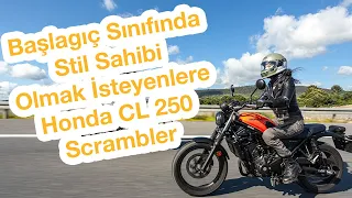 Honda CL250 İnceleme | Başlangıç Sınıfında Tarz Bir Scrambler