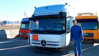 ОБЗОР КАБИНЫ MERCEDES-BENZ ACTROS MP4