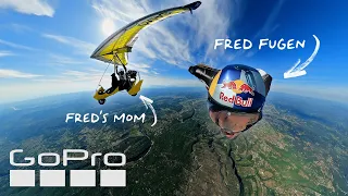 Mother's Day Wingsuit Stunt | Fred Fugen