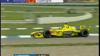 F1 Germany 2000 Dramatic start to the qualifying (Premiere)
