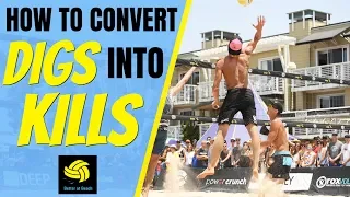 Beach Volleyball Video Analysis: How to Convert Digs Into Kills