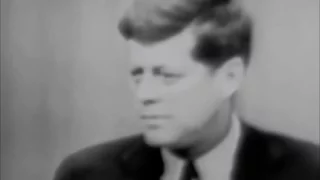 President John F. Kennedy's 1st News Conference - January 25, 1961