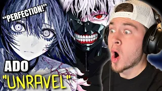 【Ado】unravel 歌いました REACTION! | Tokyo Ghoul Opening Cover