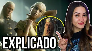 PARA PRINCIPIANTES🔥House of the Dragon: ep.1 EXPLICADO, conexión Game of Thrones, historia Targaryen