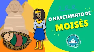 História Bíblica Para Crianças: O NASCIMENTO DE MOISÉS [Você tem um propósito]