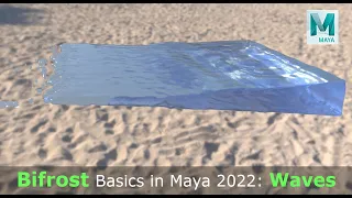 Create Waves using Bifrost in Maya 2022: Basic