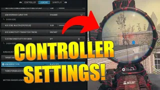 Improve Your Aim! *BEST* Controller Settings in Warzone 3! 🎮 (Aim Assist Settings Warzone 2024)