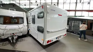 2023 Eriba Nova Light 515 Wohnwagen Interior and Exterior Caravan Salon Dusseldorf 2022