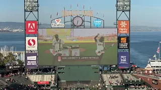 Metallica Performing the Star Spangled Banner at Oracle Park San Francisco 5/24/22 🇺🇸