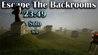 Escape The Backrooms Speedrun [23:49]