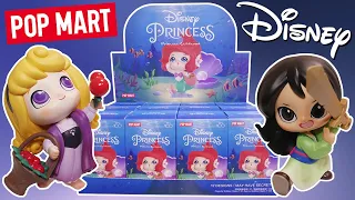 POP MART Disney Princess Childhood Blind Box Unboxing FULL SET