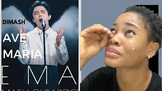 First time reacting to DIMASH - AVE MARIA // Black soprano singer reacts to DIMASH