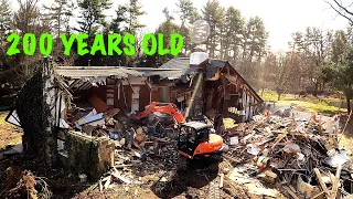 Demolishing old house