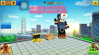 Cách lấy m4a1 trong Block City Wars