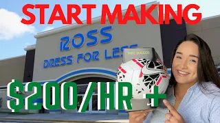 How You Can Make $200+ IN ONE HOUR at ROSS (RETAIL ARBITRAGE AMAZON FBA FOR BEGINNERS)