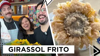 TESTE: Tempura de Girassol