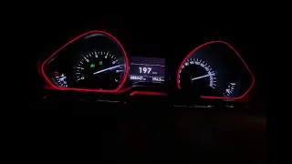 208 Gti Topspeed 254km