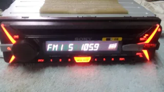 AUTORADIO SONY cdx-g1170u.no funciona RADIO