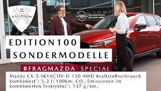 Kraftstoffverbrauch: 5,2 l/100km; CO2-Emissionen: 137 g/km für den Mazda CX-5 SKYACTIV-D 150 AWD