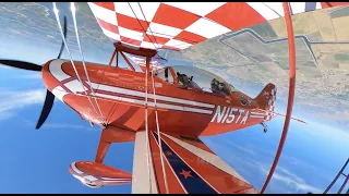 Taking another new passenger in the Pitts special s2c #aerobatics #invertedaviation #xlaviation