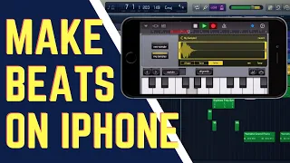 GarageBand iPhone Beat Making Tutorial [Trap Beat]